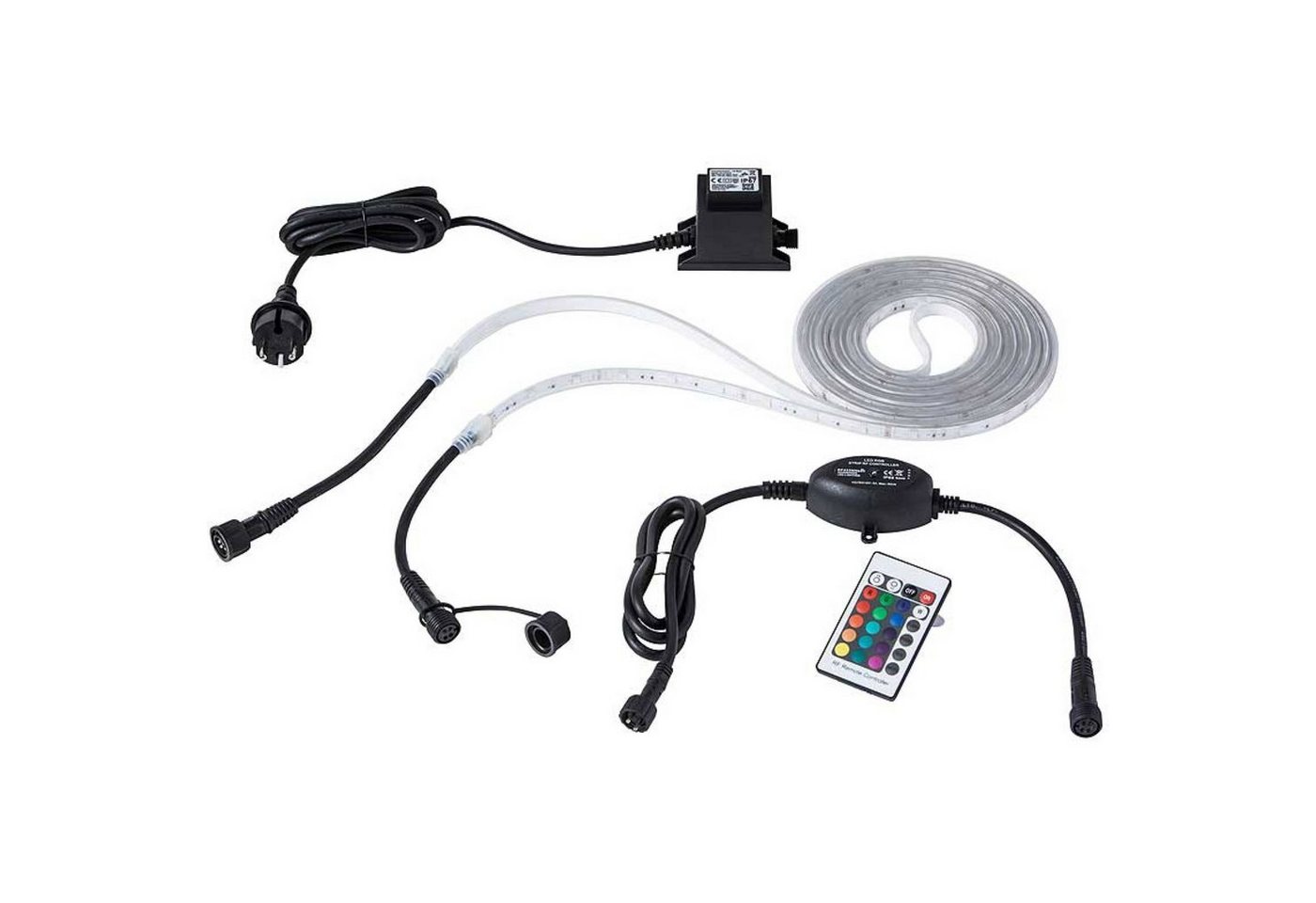 Heissner LED Gartenleuchte Heissner SMART LIGHT Unterwasser-LED-Band, RGB, 5m von Heissner