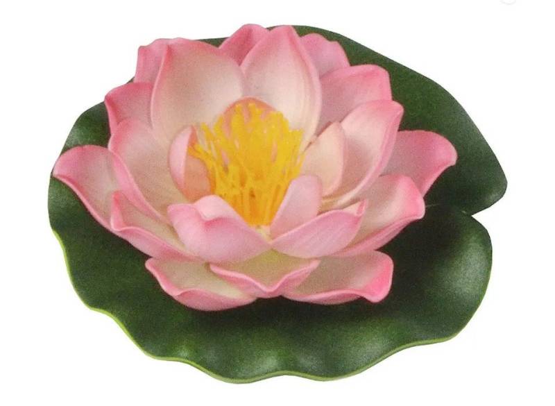 Heissner Teichfigur Heissner künstliche Seerose rosa Ø 18 cm von Heissner