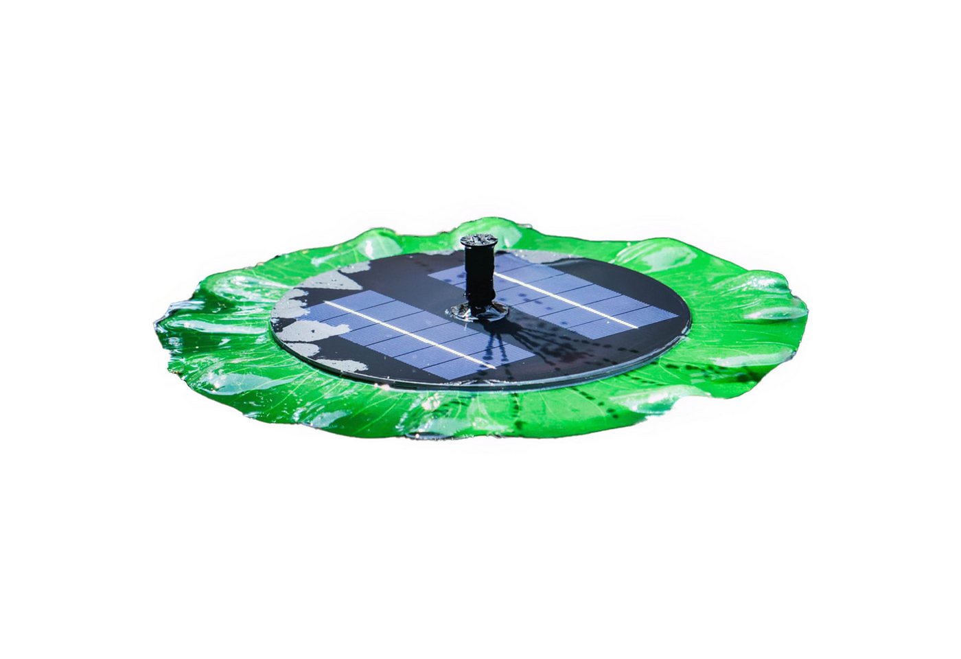 Heissner Springbrunnenpumpe Heissner Solar-Insel Wasserspielpumpenset SPF-150 (Komplett-Set) von Heissner