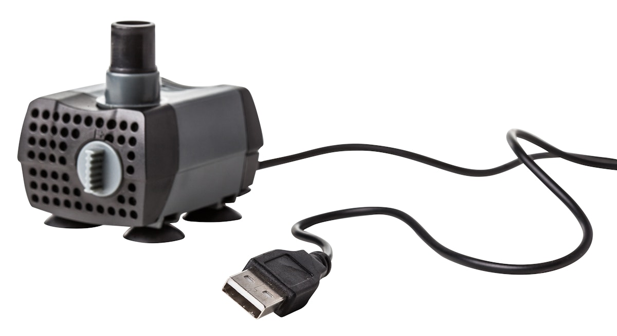 Indoor-Pumpe mit USB Anschluss (P280-USB) von Heissner