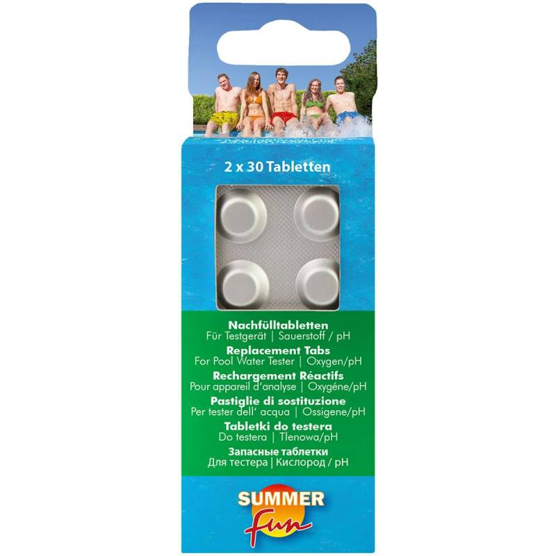 Summer Fun Nachfülltabletten für Wassertest von Summer Fun
