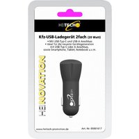 Heitech Ladegerät 05001617 schwarz von Heitech