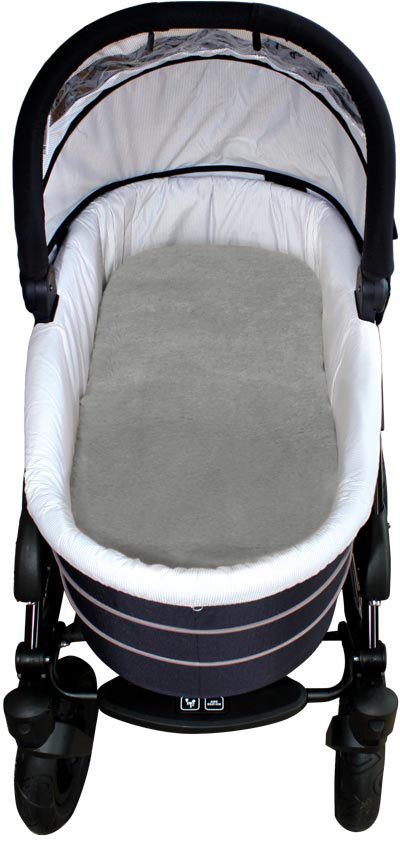 Babylammfell Lammfell-Einlage, Heitmann Felle, ideal für Soft-Tragtaschen, Kinderwagen, Buggy, Kinderbett, waschbar von Heitmann Felle