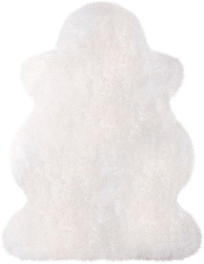 Fellteppich Lammfell 100 weiß, Heitmann Felle, fellförmig, Höhe: 70 mm, echtes Austral. Lammfell, Wohnzimmer von Heitmann Felle