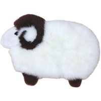 Heitmann Felle Fellteppich "Sheep" Motivform 40 mm Höhe Kinderteppich, Kissen, Motiv Schaf, echtes Lammfell, in 2 Größen von Heitmann Felle