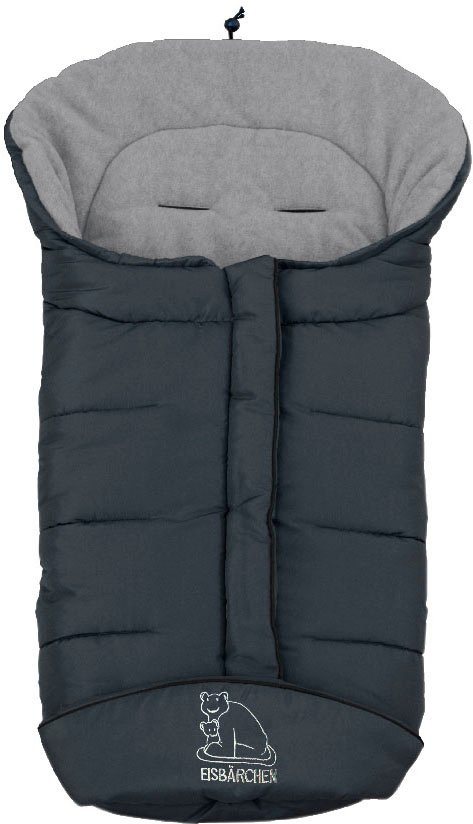 Heitmann Felle Fußsack Eisbärchen - Winterfußsack Copy Fleece, mit Fleecefutter, Mumienform möglich, für Kinderwagen, waschbar von Heitmann Felle