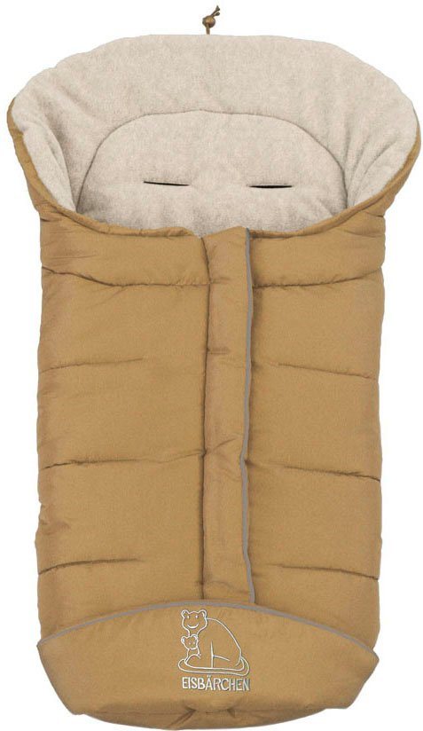 Heitmann Felle Fußsack Eisbärchen - Winterfußsack Copy, mit Fleecefutter, Mumienform möglich, für Kinderwagen, waschbar von Heitmann Felle