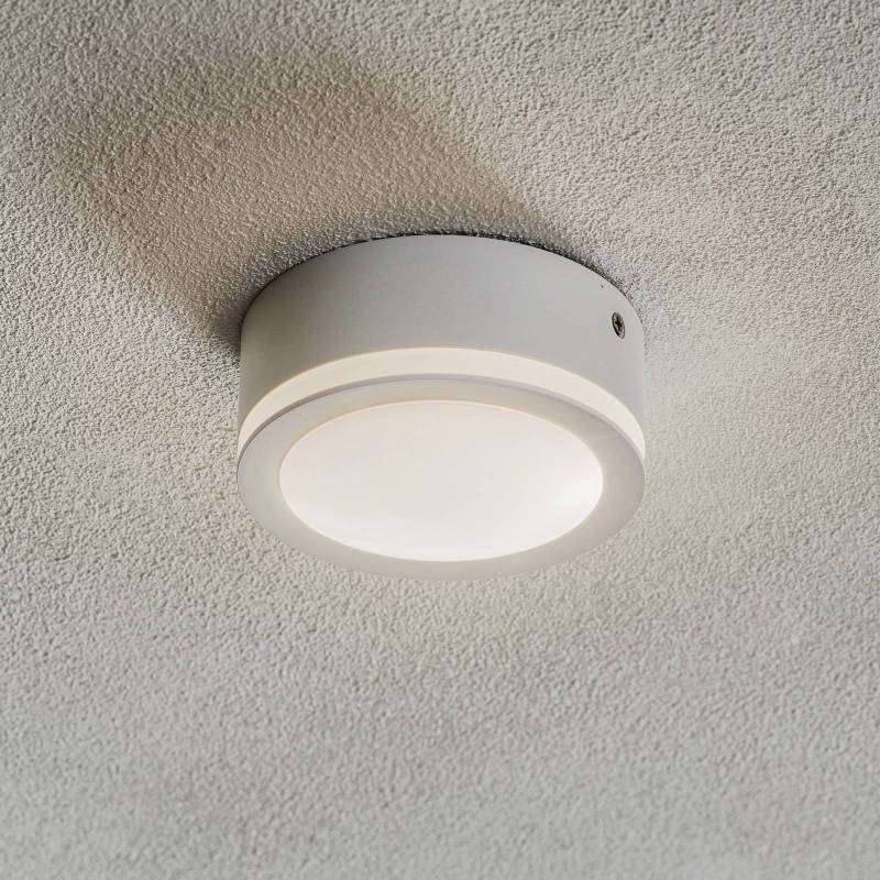 LED-Downlight Aurora, weiß, Ø 9,5 cm, 3.000 K von Heitronic