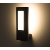 HEITRONIC LED Außenwandleuchte "Amarillo", mit integr. Bewegungsmelder, Schutzart IP44 von Heitronic