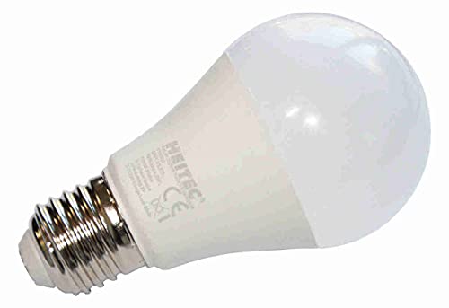 Heitec LED Lampe 7 Watt E27 matt 827 warmweiß Glühbirne Glühlampe von Heitronic