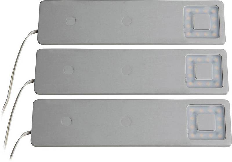 Heitronic 23019 Cortina Led Unterbauleuchte Eek: Led 3er Set 7.2 W Warm Weiß B-Ware von Heitronic