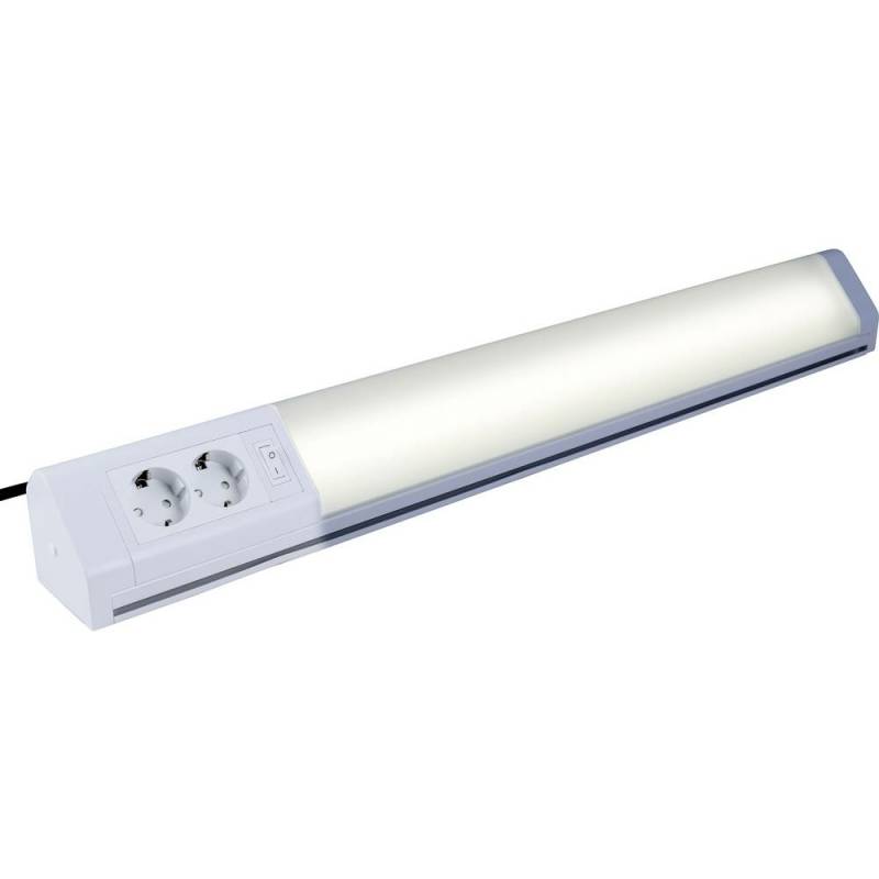 Heitronic 28147 Bonn Led Unterbauleuchte Schrankleuchte Küche 20 W Warmweiß Weiß B-Ware von Heitronic