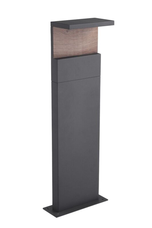 Heitronic Manao LED Sockelleuchte 600mm anthrazit mit Holzdekor 13W IP65 Heitronic Manao LED Sockelleuchte 600mm anthrazit mit Holzdekor 13W IP65 von Heitronic