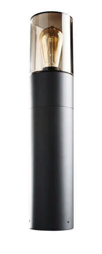Heitronic Santorin Sockelleuchte 500mm anthrazit E27 IP54 von Heitronic