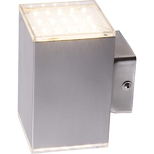 LED Wandleuchte KUBUS 2-flammig 2x4,5W 2x500lm warmweiß von Heitronic