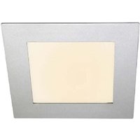 [NEUWERTIG] B-Ware Heitronic 27640 He Led Panel Toulouse Leuchte 200mm Eckig 3000 K Silber Panel von Heitronic