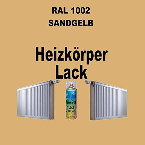 Heizkörperlack Spray 400 ml - RAL 1002 Sandgelb Heizkörperlack Spray 400 ml - RAL 1002 Sandgelb von LudwigLacke