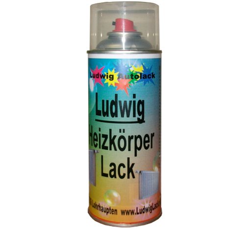 Heizkörperlack Spray 400 ml - RAL 9001 Cremeweiss von Ludwiglacke
