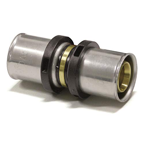 Pipetec Pressfitting, Press-Kupplung 20x2 PFK2020, DVGW, TH Pressfitting, Presskupplung 20 x 2 Pipetec Pressfitting, Press-Kupplung 20x2 PFK2020, DVGW, TH Pressfitting, Presskupplung 20 x 2 von Heizungsdiscount24