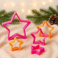 3Er Set - Stern | Neon Sterne Weihnachten Deko Skandi Wohnzimmer 3Er Set - Stern | Neon Sterne Weihnachten Deko Skandi Wohnzimmer von HejHerzstueckShop