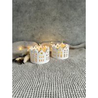 Häuserkranz | Grachtenhaus Lichterkranz Lichthäuser Skandi Häuserleiste Lichterleiste Häuserkranz | Grachtenhaus Lichterkranz Lichthäuser Skandi Häuserleiste Lichterleiste von HejHerzstueckShop