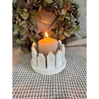 Häuserkranz | Grachtenhaus Lichterkranz Lichthäuser Skandi Lichterleiste Häuserkranz | Grachtenhaus Lichterkranz Lichthäuser Skandi Lichterleiste von HejHerzstueckShop