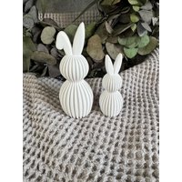 Osterhase | 2Er Set Hase Rillen Osterdeko Mitbringsel Geschenk Ostern Osterhase | 2Er Set Hase Rillen Osterdeko Mitbringsel Geschenk Ostern von HejHerzstueckShop