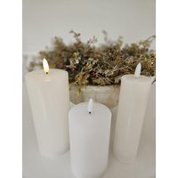 Led Kerze Herbstdeko - Weihnachten Advent Adventskranz Led Kerze Herbstdeko - Weihnachten Advent Adventskranz von Hejblomma