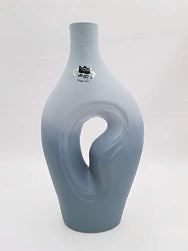 Vase Sina1 aus Keramik in Azur Look -Handarbeit - Hejo Design von Hejo Design GmbH