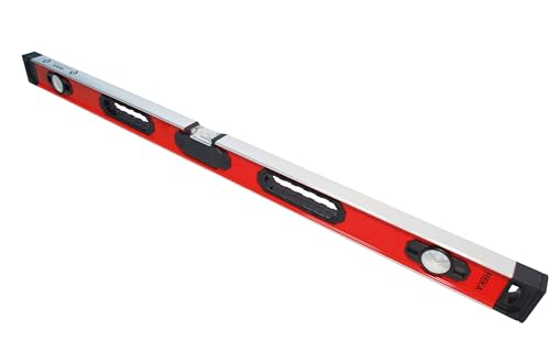 Magnetische LED Wasserwaage Opto 100cm – einfaches Ablesen dank LED und akustischem Signal – beidseitige Magnete, robustes Aluminium-Profil, hohe Messgenauigkeit - 3 Libellen für 180 90 45 Grad Magnetische LED Wasserwaage Opto 100cm – einfaches Ablesen dank LED und akustischem Signal – beidseitige Magnete, robustes Aluminium-Profil, hohe Messgenauigkeit - 3 Libellen für 180 90 45 Grad von Heka Qualitätswerkzeuge GmbH