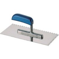 Glättekelle 10x10x10 rostfrei, Holzgriff von Heka Werkzeuge GmbH