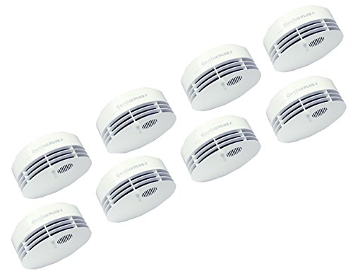 Hekatron Genius Plus X Rauchmelder mit Funkmodul Basis X - 8er Pack Ausalaufmodell von Hekatron
