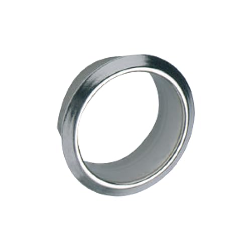 Hekna Zylinderrosette ø 19 mm (Türrosette) Schlossrosette Messing vernickelt von Hekna