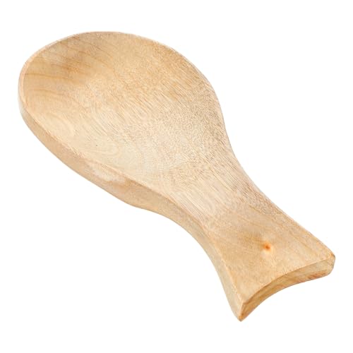 Holz Kochlöffelablage Löffelablage für Herdplatte Arbeitsplatte Bambus Kochlöffelhalter Bohème Spatelablage Küchenutensilienhalter für Schöpflöffel Pfannenwender Bürste (Holzfarbe) von HekouJiub