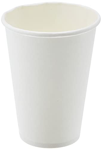 Heku 50 weiße Pappbecher| Frischfaser mit Beschichtung | Umweltfreundlich & recyclingfähig | FSC-Zertifiziert | Für Heiß- und Kaltgetränke | Ideal für Veranstaltungen, Büros und Cafés, 0,2l von Heku