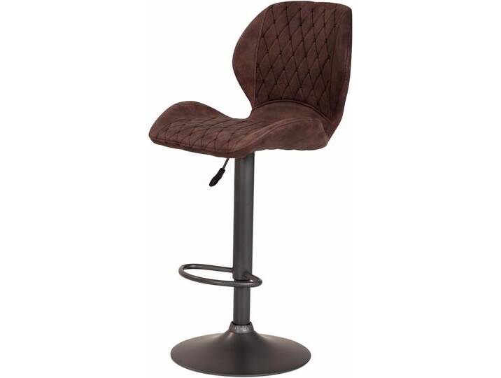 Barhocker HELA Sonja , braun (vintage braun), B:42cm H:96cm T:51cm, Hocker, 2 Stück von Hela-Tische