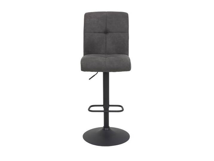 Barhocker in Microf. Vintage anthrazit 46 von Hela-Tische