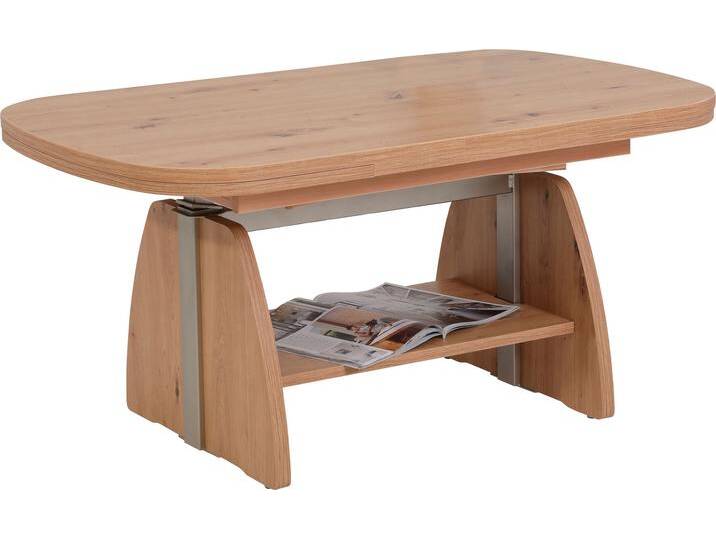 Couchtisch HELA Fabian , braun (artisan eiche), Tische, Couchtisch, mit Funktion, ausziehbar und höhenverstellbar von Hela-Tische