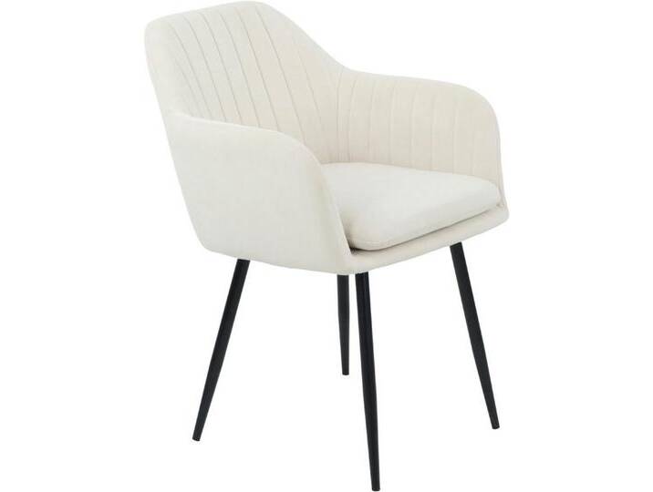 HELA Armlehnstuhl CARLA (1 St), bequemer Armlehnstuhl, Schalenstuhl, beige, 1 St., beige von Hela-Tische