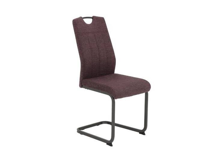 HELA Esszimmerstuhl Freischwinger BRITTA 2er Set BHT 44x49x43 cm Polsterstuhl, wildberry von Hela-Tische