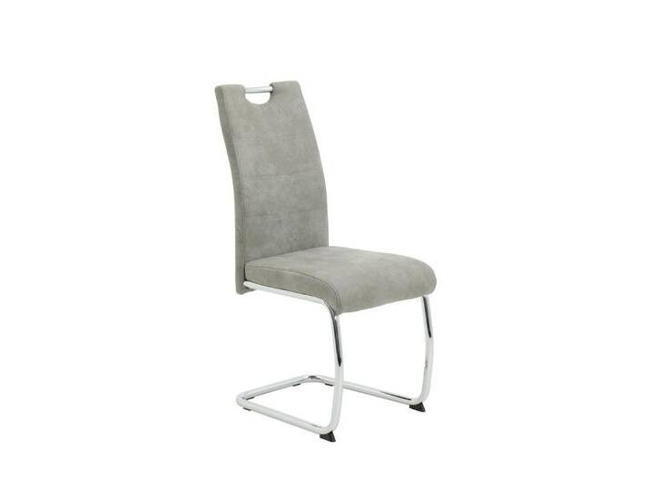 HELA Esszimmerstuhl Freischwinger FLORA II 2er Set BHT 43x48x45 cm Polsterstuhl, grau, grau HELA Esszimmerstuhl Freischwinger FLORA II 2er Set BHT 43x48x45 cm Polsterstuhl, grau, grau von Hela-Tische