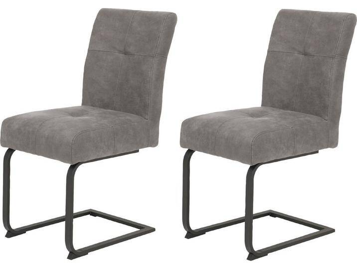HELA Esszimmerstuhl Luise S Schwingstuhl, Freischwinger, TOPSELLER! 2er-Set (Set, 2 St), Sitz mit Federkern, Extra dicke Polsterung, Küchenstuhl, OTTOs Choice von Hela-Tische