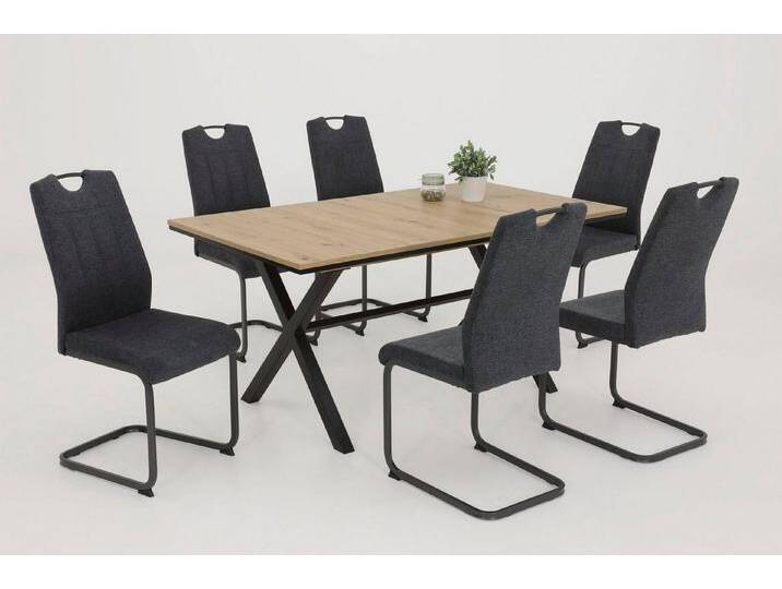 HELA Freischwinger CHRISTINA (Set, 2 St), 1, 2 oder 4 Stück, Schwingstuhl, schwarz, 2 St. von Hela-Tische