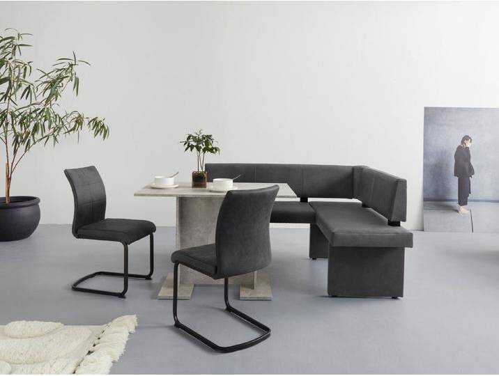 HELA Freischwinger Pia (Set), schwarz von Hela-Tische