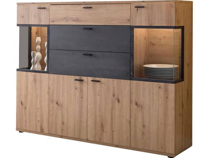 HELA Highboard Atlanta, Höhe 125 cm, braun HELA Highboard Atlanta, Höhe 125 cm, braun von Hela-Tische