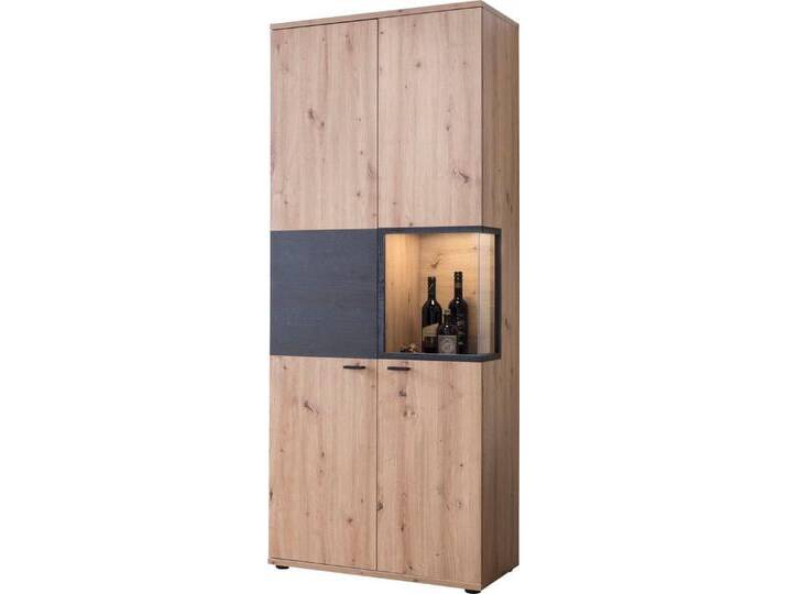 HELA Vitrine Atlanta Höhe 197 cm, braun HELA Vitrine Atlanta Höhe 197 cm, braun von Hela-Tische