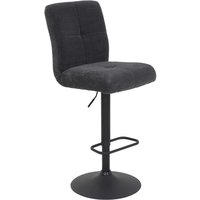 Barhocker Leni I, 2er-Set anthrazit B/H/T: ca. 44x124x57 cm von Hela