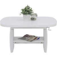 Couchtisch Michael III weiß B/H/T: ca. 142x62x68 cm von Hela