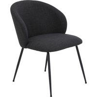 HELA 4-Fußstuhl "GRAZ, Esszimmerstuhl" (Set) 1 Stk.XL-Sitzbreite,4-Fuß,Rundrohrgestell,140 Kg belastbar, Webstoff von Hela