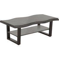 HELA Couchtisch "GABRIEL" Ablageboden; Baumkantenoptik; U-Gestell HELA Couchtisch "GABRIEL" Ablageboden; Baumkantenoptik; U-Gestell von Hela